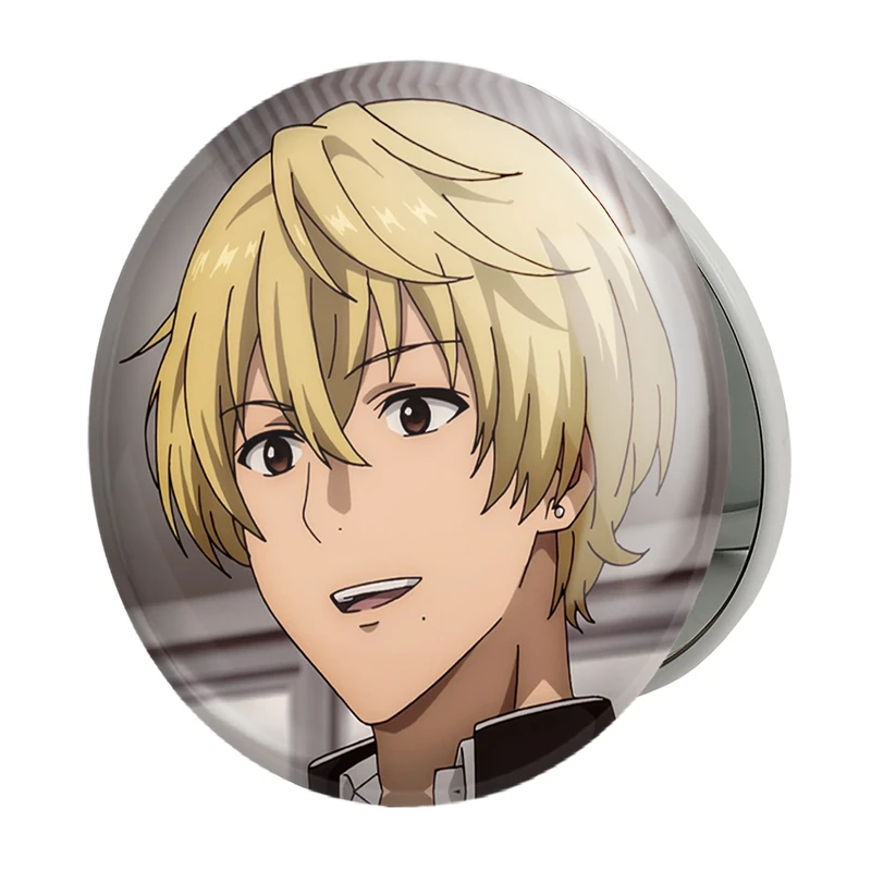 آینه جیبی خندالو طرح شیبه انیمه تومو داچی گیم Tomodachi Game مدل تاشو کد 18453 