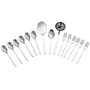 سرویس قاشق و چنگال 15 پارچه جی فی نی مدل G-2226 مناسب 6 نفر