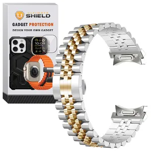 Ultimate Shield band model 5Row SLV2C BTN suitable for Galaxy Watch 4/5/6/7/FE size 40/43/44/46/47mm smartwatch