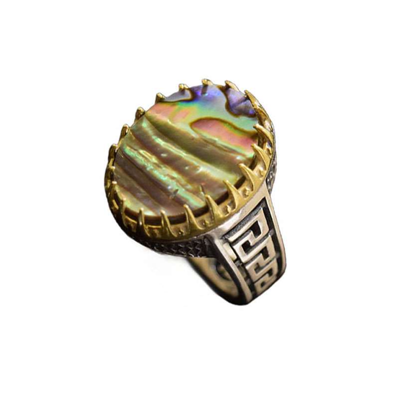 انگشتر نقره مردانه مدل اسپرت s-9732