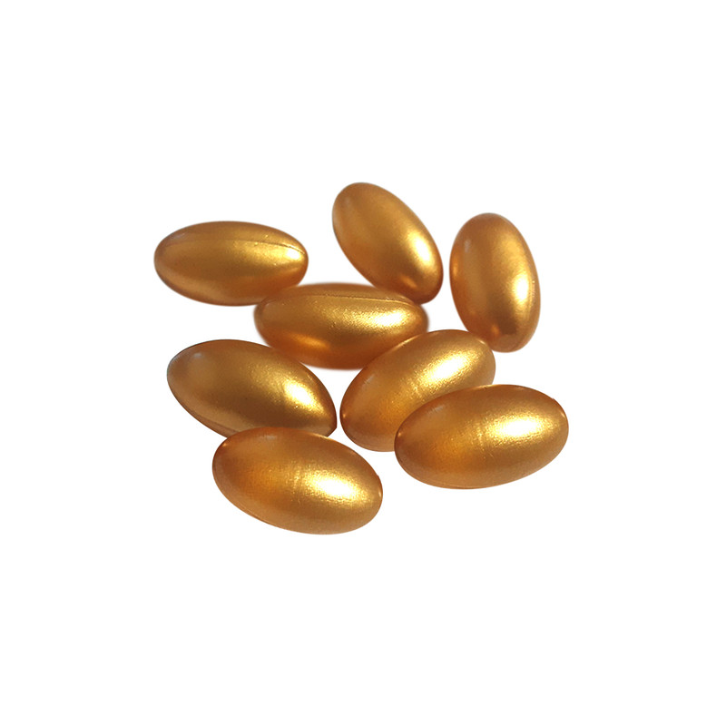 کپسول کراتین مو پارادایس مدل Gold_en 2580 حجم 1.6 میلی لیتر مجموعه 8 عددی