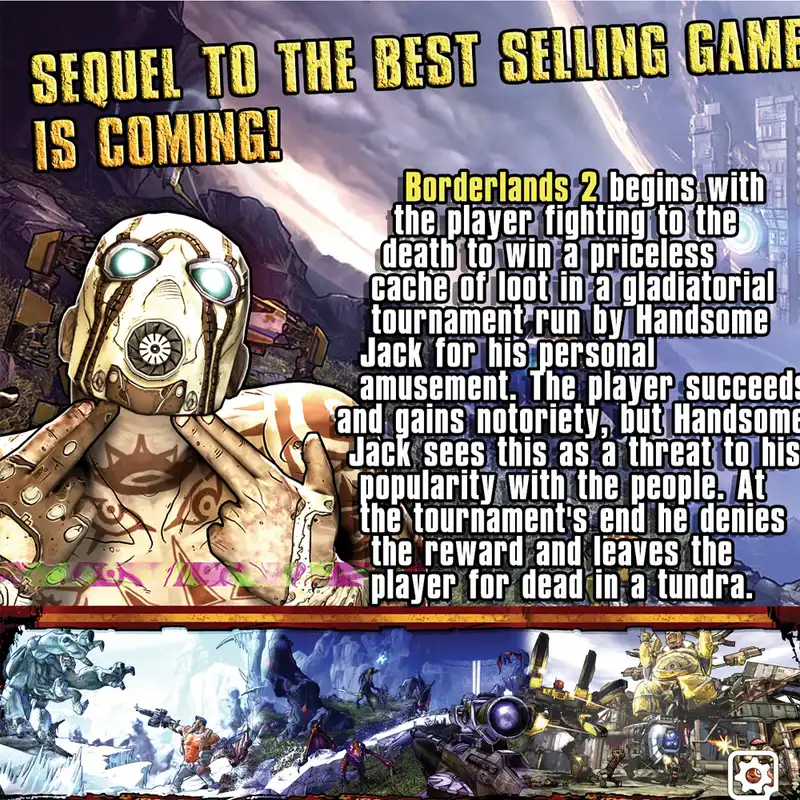 بازی borderlands 2 مخصوص Xbox360