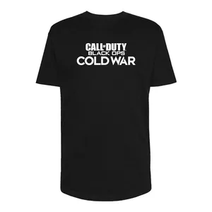 تی شرت لانگ مردانه مدل CALL OF DUTY کد P041 رنگ مشکی