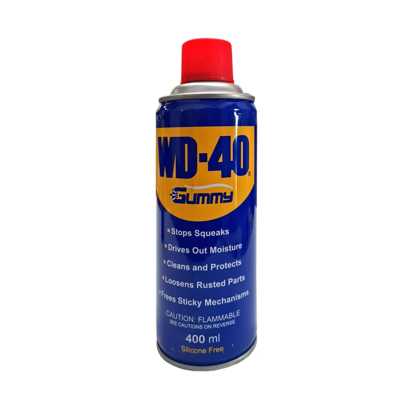 اسپری روان کننده مدلWD-40 GUMMY حجم 400 میلی لیتر