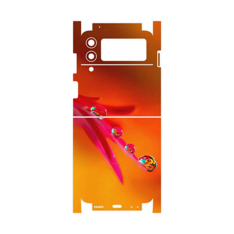 برچسب پوششی ماهوت مدل Plant dew-FullSkin مناسب برای گوشی موبایل سامسونگ Galaxy Z Flip3 5G
