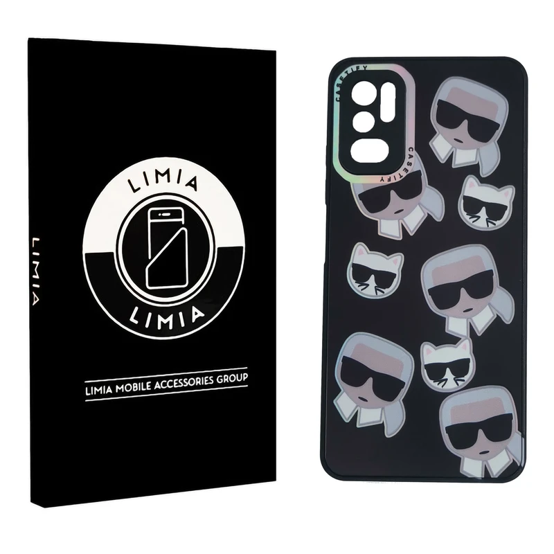 کاور لیمیا مدل فانتزی لنزدار طرح عروسکی شبرنگی مناسب برای گوشی موبایل شیائومی Redmi Poco M3 Pro / Note 10 5G