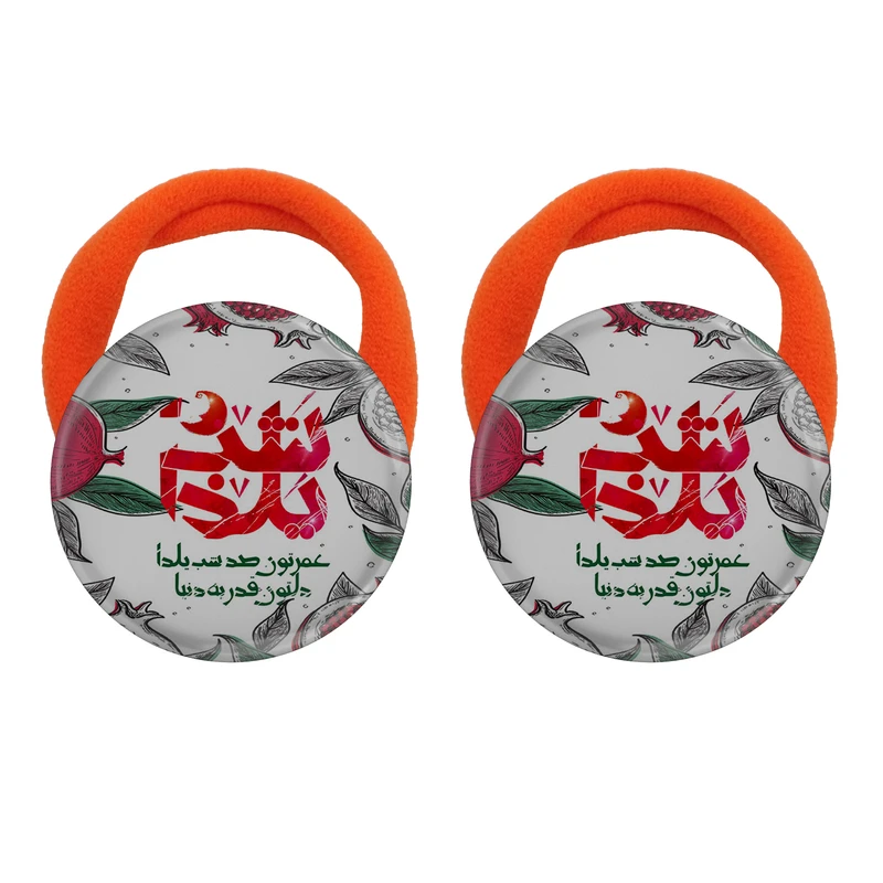 کش مو زنانه مدل شب یلدا کد S15023 بسته دو عددی