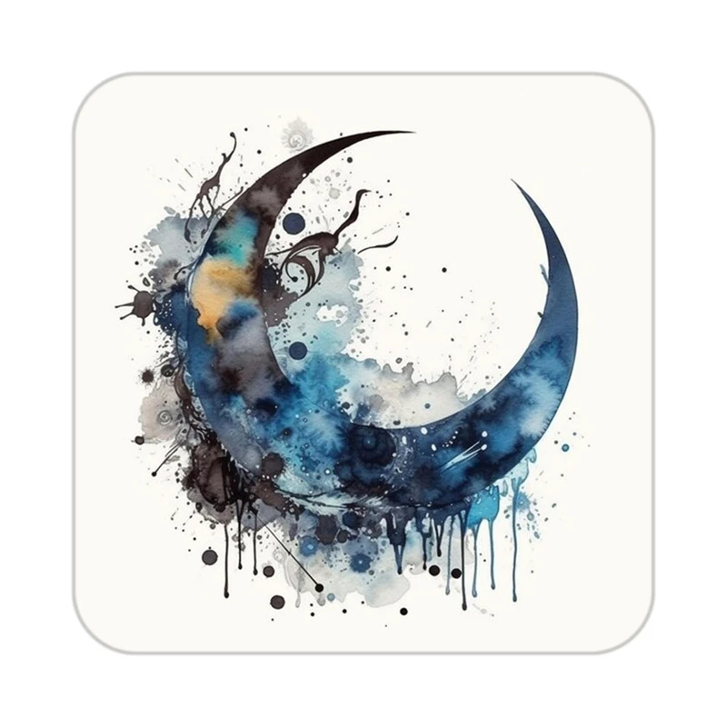 زیر لیوانی کاکتی طرح ماه و ستاره مدل mp53362