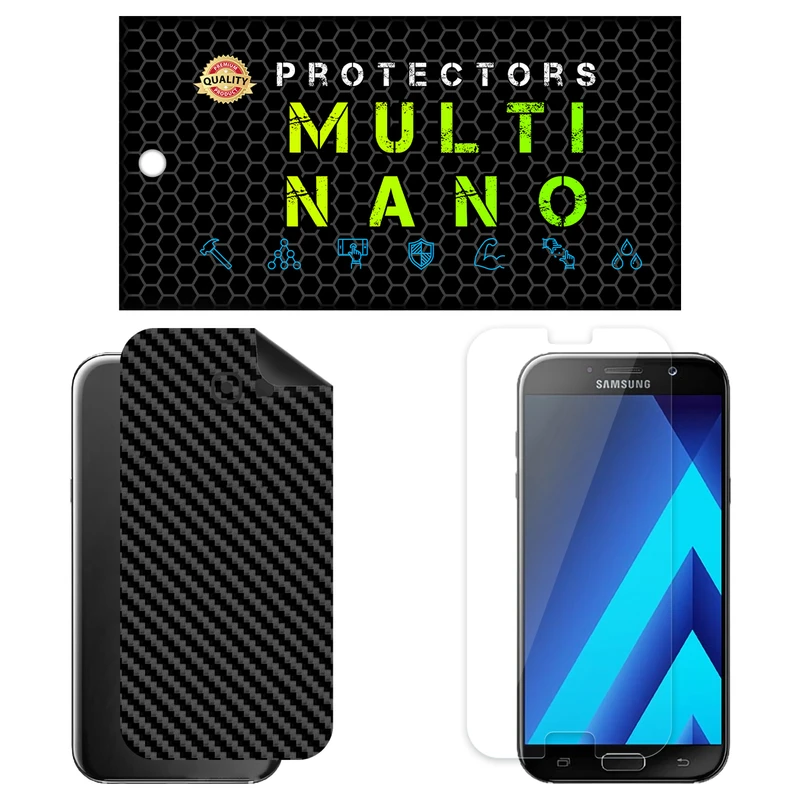 محافظ صفحه نمایش مولتی نانو مدل X-SFC مناسب برای گوشی موبایل سامسونگ Galaxy A7 2017 به همراه برچسب پوششی