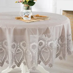 رومیزی انگلیش هوم مدل Fiorina سایز 152x152 سانتی‌متر