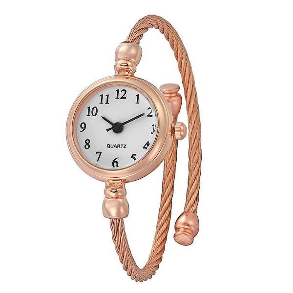 ساعت مچی عقربه ای زنانه مدل جینو کد MAF-ROZ-ADD1