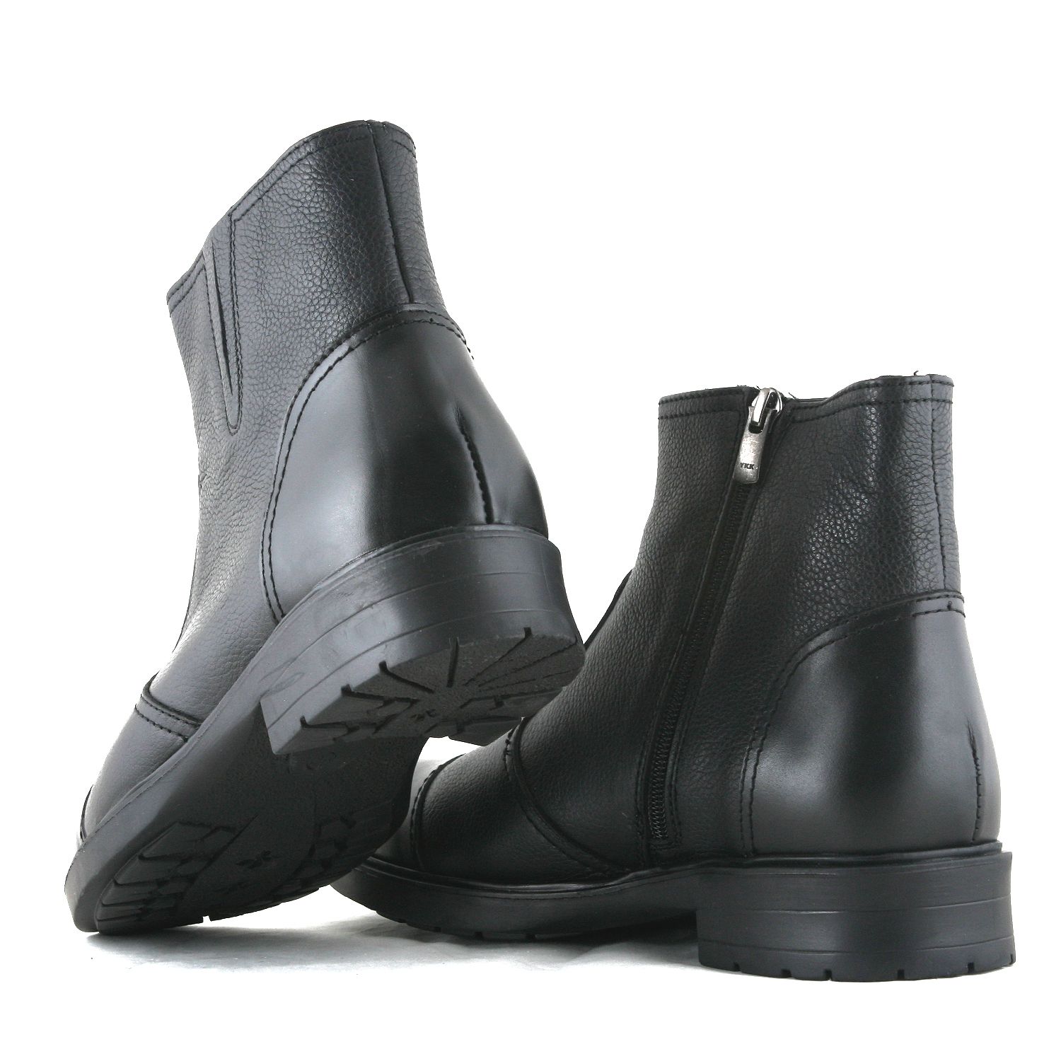 نیم بوت مردانه چرم یلسان مدل پاتریک کد MC-559-msk -  - 2