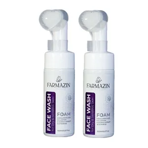 فوم شستشوی صورت فارمازین مدل شیرین بیان مناسب برای پوست خشک و حساس حجم 150 میلی لیتر مجموعه دو عددی