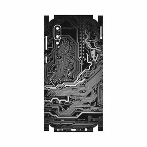 MAHOOT Black-Printed-Circuit-Board-FullSkin Cover Sticker for Samsung Galaxy A02