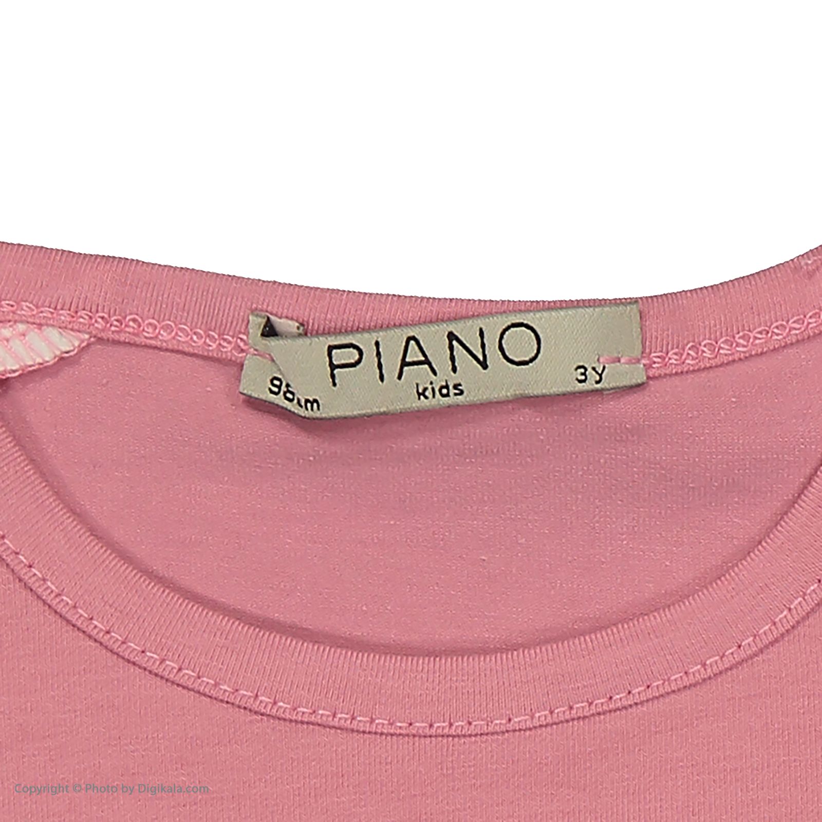 تی شرت دخترانه پیانو مدل 1835-81 -  - 5