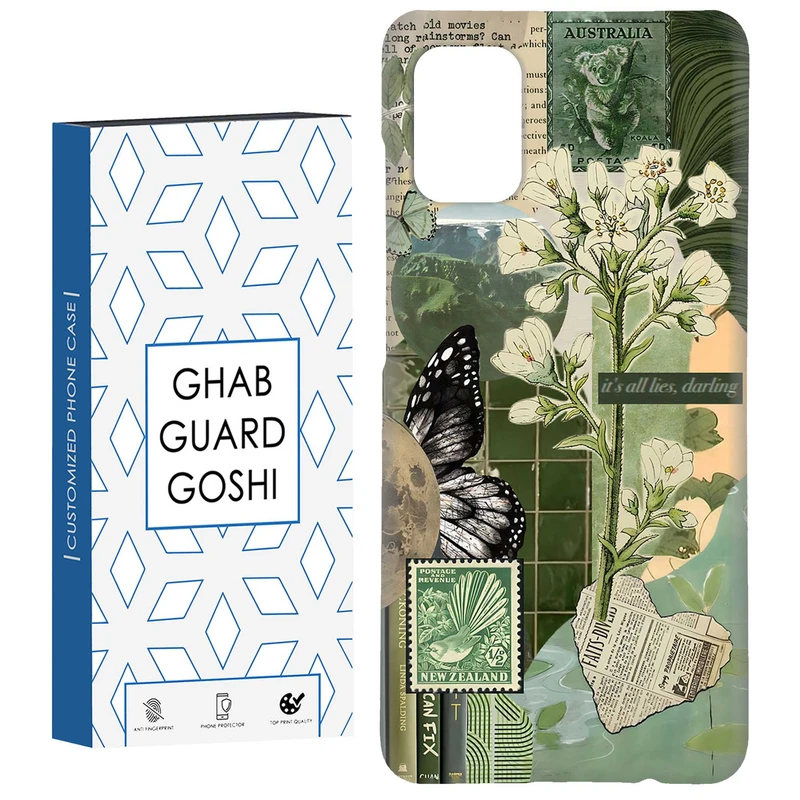 کاور قاب گارد گوشی طرح  گل کد Dimo-677 مناسب برای گوشی موبایل سامسونگ Galaxy A71