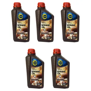 روغن موتور خودرو سرکان مدل SM10W40 حجم 1 لیتر بسته 5 عددی