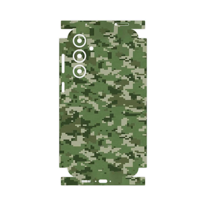 برچسب پوششی ماهوت مدل Army_Green_Pixel-FullSkin مناسب برای گوشی موبایل سامسونگ Galaxy S23 FE