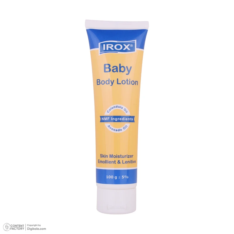 عکس شماره 2 : لوسیون بدن بچه ایروکس سری emolient and lenitive مدل chamomile oil وزن 100 گرم