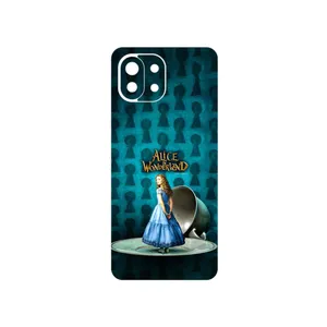 MAHOOT Alice in Wonderland Cover Sticker for Xiaomi MI 11 LITE