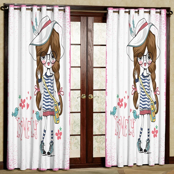 پرده پانچی مدل مخمل کد 6379 سایز 280x140 سانتی متر