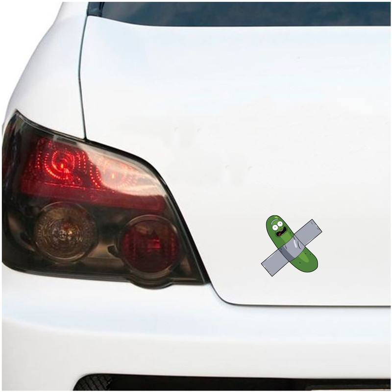 استیکر خودرو پویا مارکت طرح پیکل ریک کد 2814