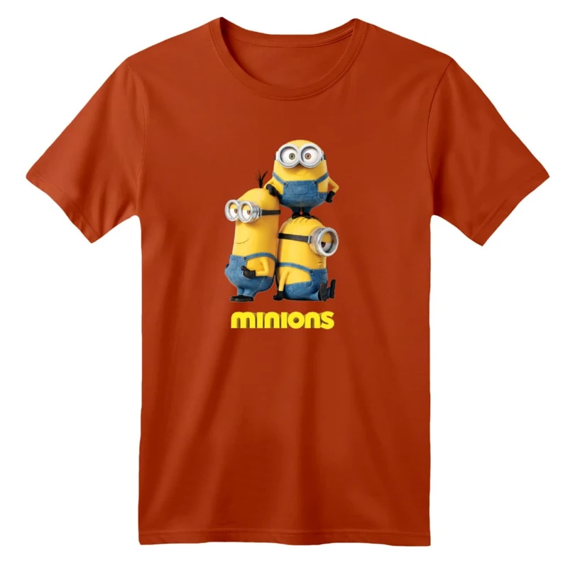 تی شرت آستین کوتاه بچگانه مدل مینیون کد ۷