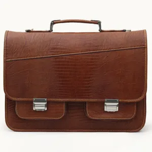 کیف اداری مردانه مدل چرم داخل طبیعی L0039