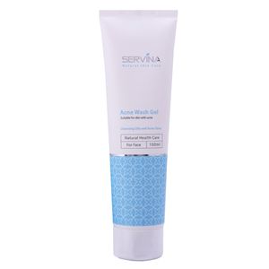 ژل شست و شوی صورت سروینا مدل Acne Wash حجم 100میلی لیتر
