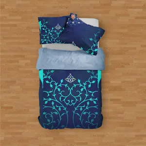 سرویس روتختی مدوپد طرح اسلیمی مدل mod00012 یک نفره 4 تکه