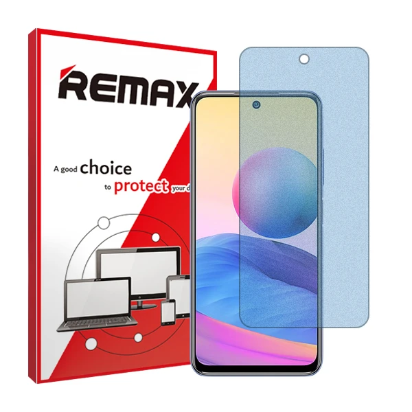 محافظ صفحه نمایش مات ضداشعه آبی ریمکس مدل HyMBLU مناسب برای گوشی موبایل شیائومی Redmi Note 10 5G
