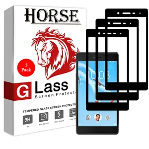 محافظ صفحه نمایش سرامیکی هورس مدل CRM مناسب برای تبلت لنوو Tab 7 Essential بسته سه عددی