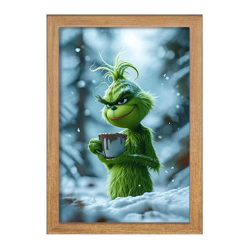 تابلو خندالو مدل گرینچ (Grinch) کد F8316