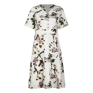 پیراهن یقه هفت زنانه مدل پردیس