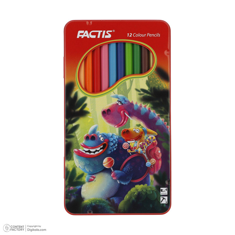 مداد رنگی 12 رنگ فکتیس مدل F071120121004