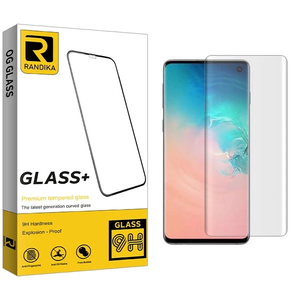 محافظ صفحه نمایش راندیکا مدل RK UV_NW مناسب برای گوشی موبایل سامسونگ Galaxy S10