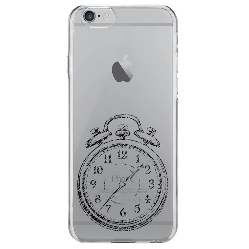 کاور مگافون طرح ساعت مدل C64-B مناسب برای گوشی موبایل اپل iPhone 6 Plus / 6S Plus