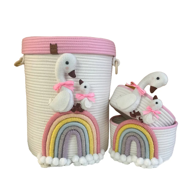 ست ارگانایزر کودک مدل قو رنگین کمان کد ۳۳۴۰ مجموعه ۳ عددی