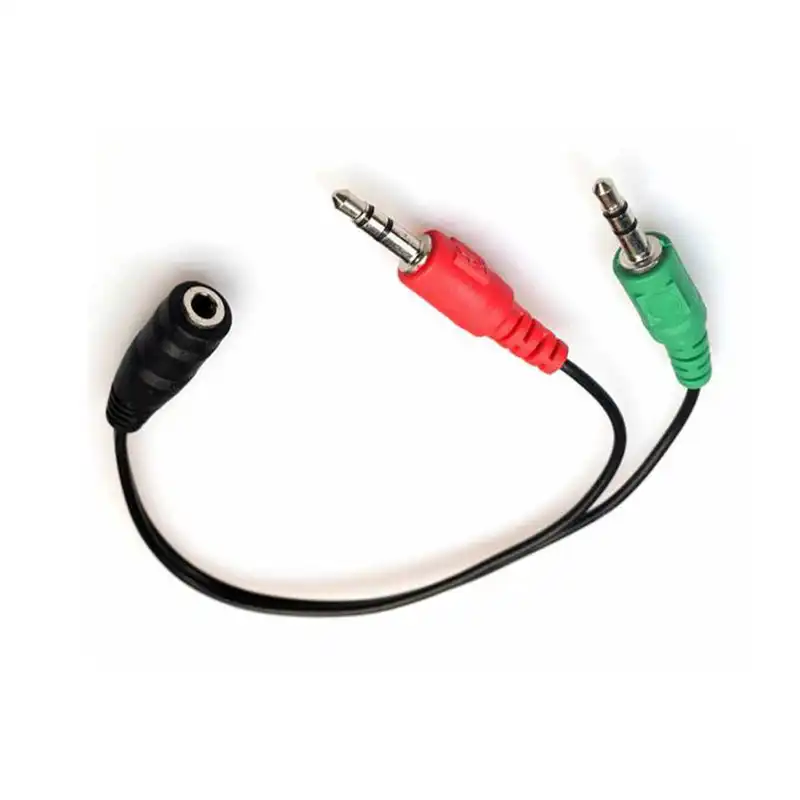 کابل تبدیل 1 به 2 جک 35میلی متری مدل fa8219 طول 0.32 متر