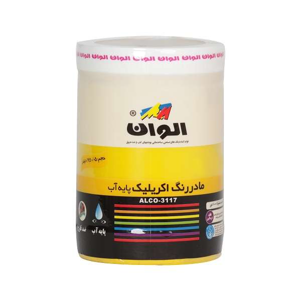 مادررنگ اکریلیک طلایی الوان کد 592 حجم 250 میلی لیتر