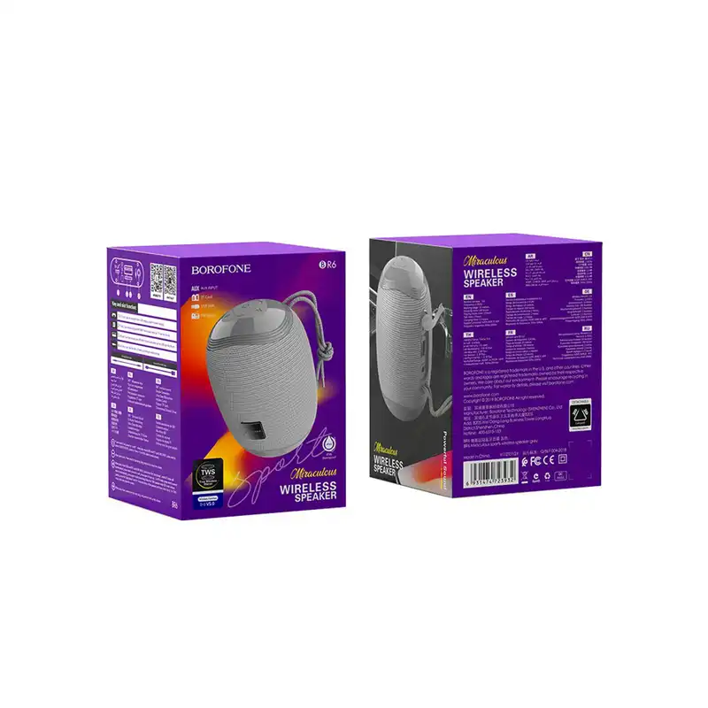 اسپیکر بلوتوثی قابل حمل بروفون مدل BR6