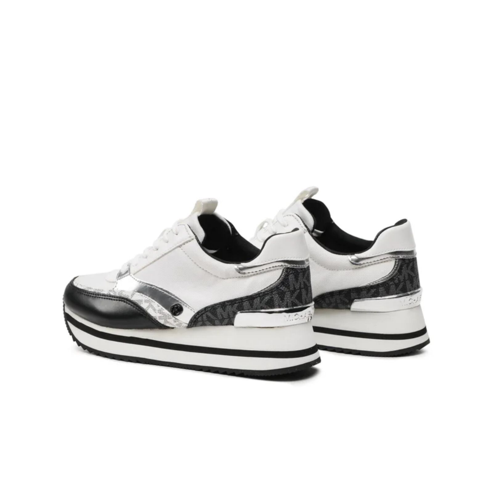 کفش روزمره زنانه مایکل کورس مدل monogram-detail low-top -  - 5