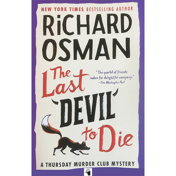 کتاب the last devil to die اثر Richard Osman انتشارات معیار علم