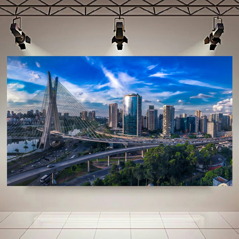 تابلو بوم طرح نمای شهر مدل برزیل کد AR5520