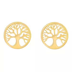 گوشواره طلا 18 عیار زنانه الن نار مدل درخت زندگي N12239147