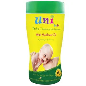دستمال مرطوب یونی بب تمیز کننده کودک - بسته 54 عددی