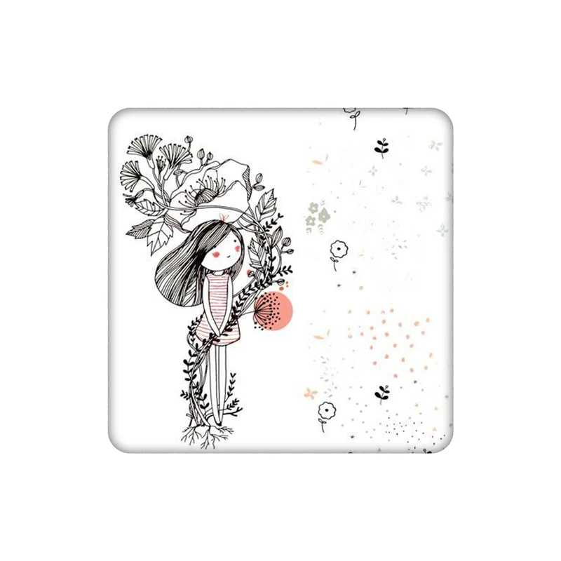 زیر لیوانی طرح دختر رویایی کد    4986900