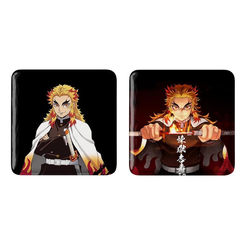 مگنت خندالو طرح کیوجورو رنگوکو انیمه شیطان کش کد 1010210097 مجموعه 2 عددی