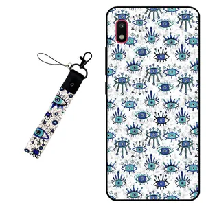 Megafone Devil eye 6464 Cover for Samsung Galaxy A10 E With Wrist strap