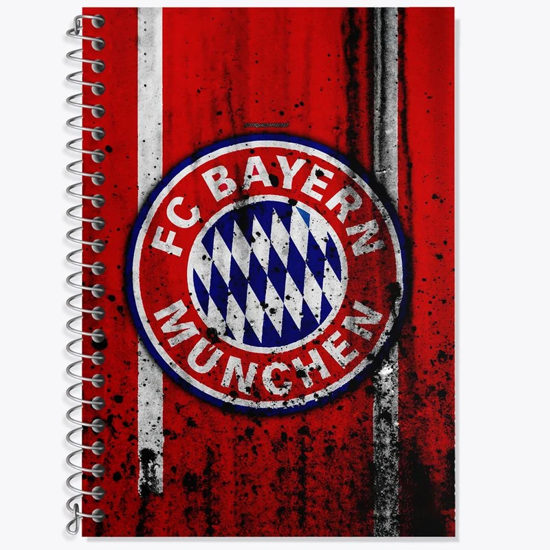 دفتر لغت 50 برگ خندالو مدل باشگاه بایرن مونیخ کد 26679